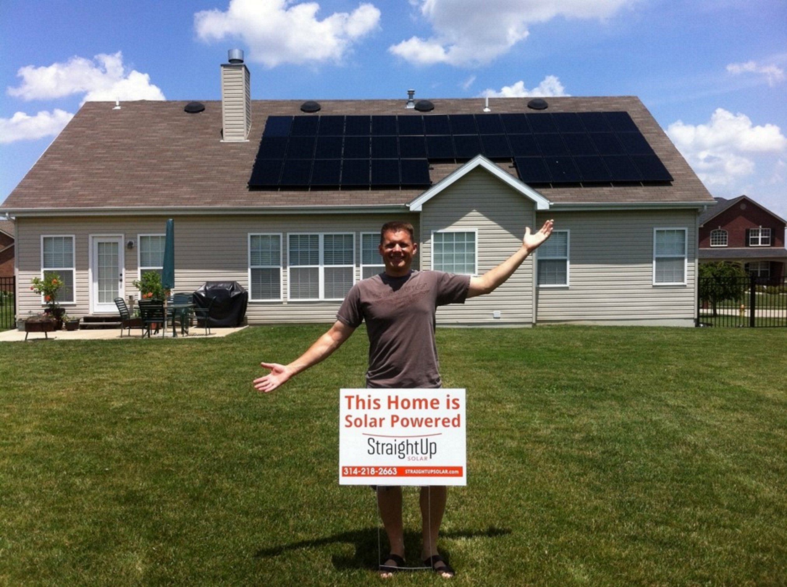 mikes solar array