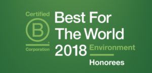 Best for the World Environment Certification