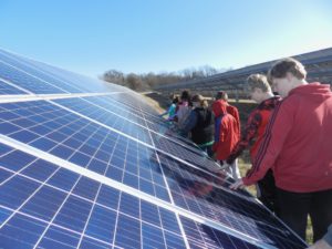 Pinckneyville Wastewater Treatment Plant Solar Array School Group