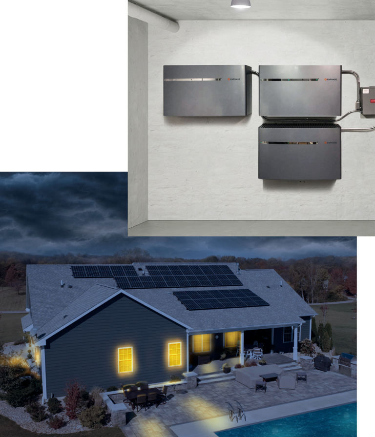 Enphase Battery Straightup Solar