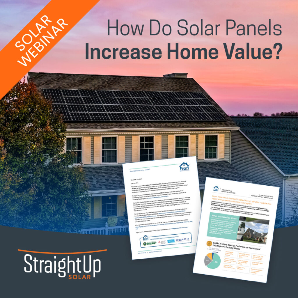 Webinar | How Do Solar Panels Increase Home Value?