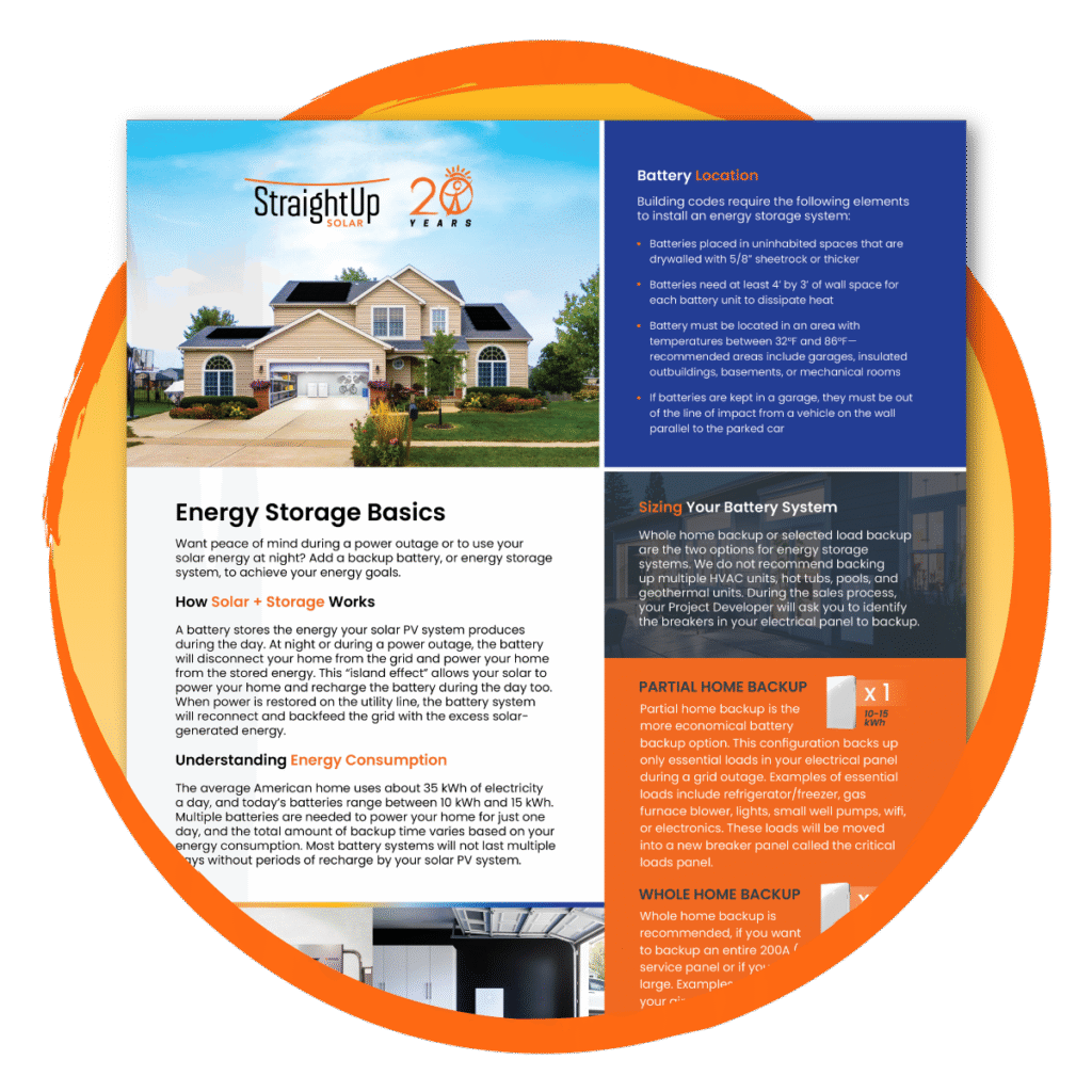 Energy Storage Basics Guide for Download | StraightUp Solar