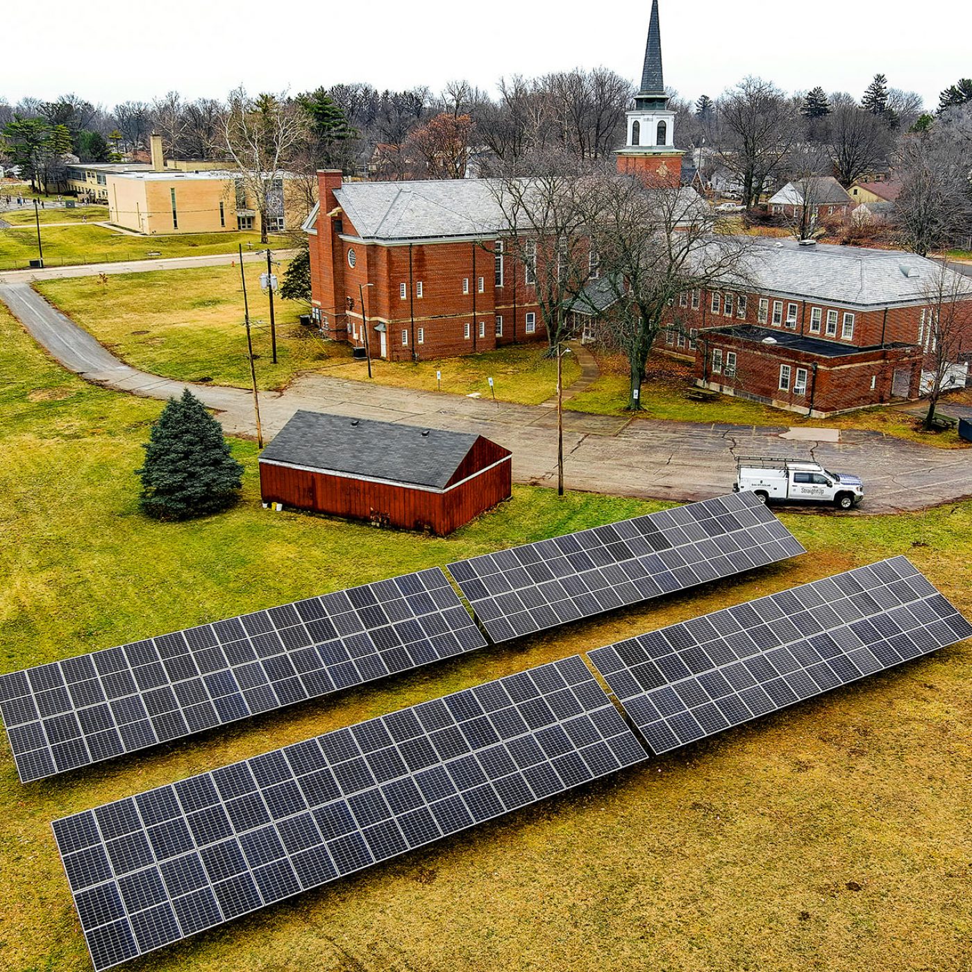 Central Illinois Church with Solar | StraightUp Solar