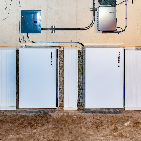 StraightUp Solar Installation of two FranklinWH Solar Batteries in a St. Louis, MO, Home